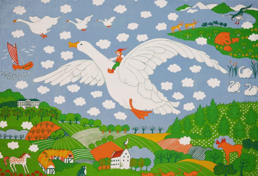 ふしぎな旅』のモルテン］　ウッラ・エーソン・ボディーン　1979年　サラ・アクステイリウス氏蔵