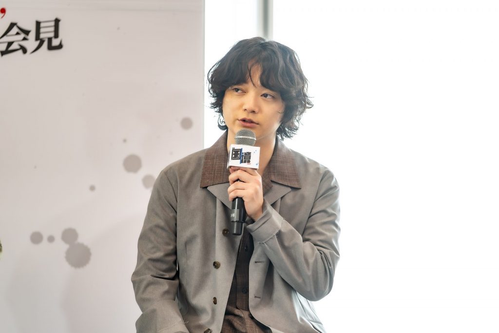 染谷将太氏　映画『国境』　オール関西撮影中　(c) 2027 K2 Pictures