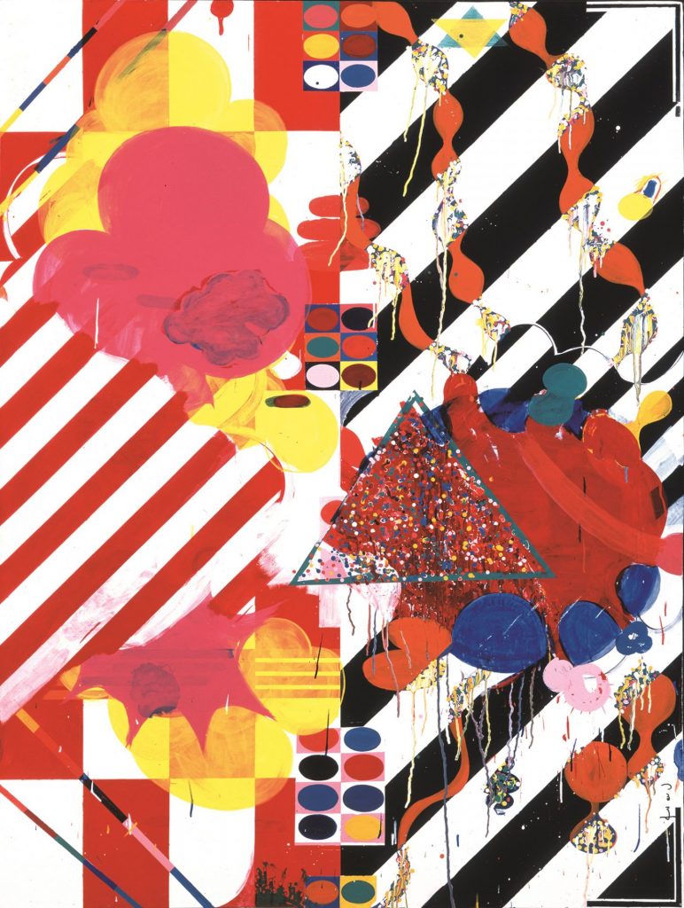 山崎つる子『作品』1964年　芦屋市立美術博物館蔵　(c) Estate of Tsuruko Yamazaki, courtesy of LADS Gallery, Osaka and Take Ninagawa, Tokyo