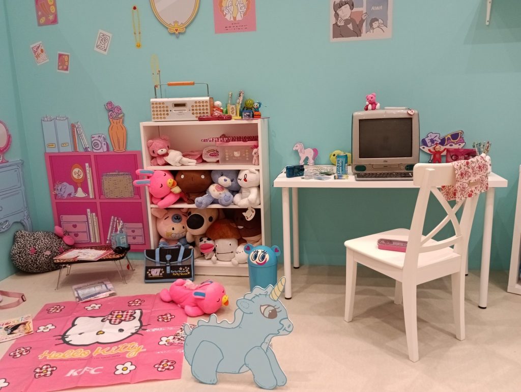 平成の部屋を再現　これが日常だった