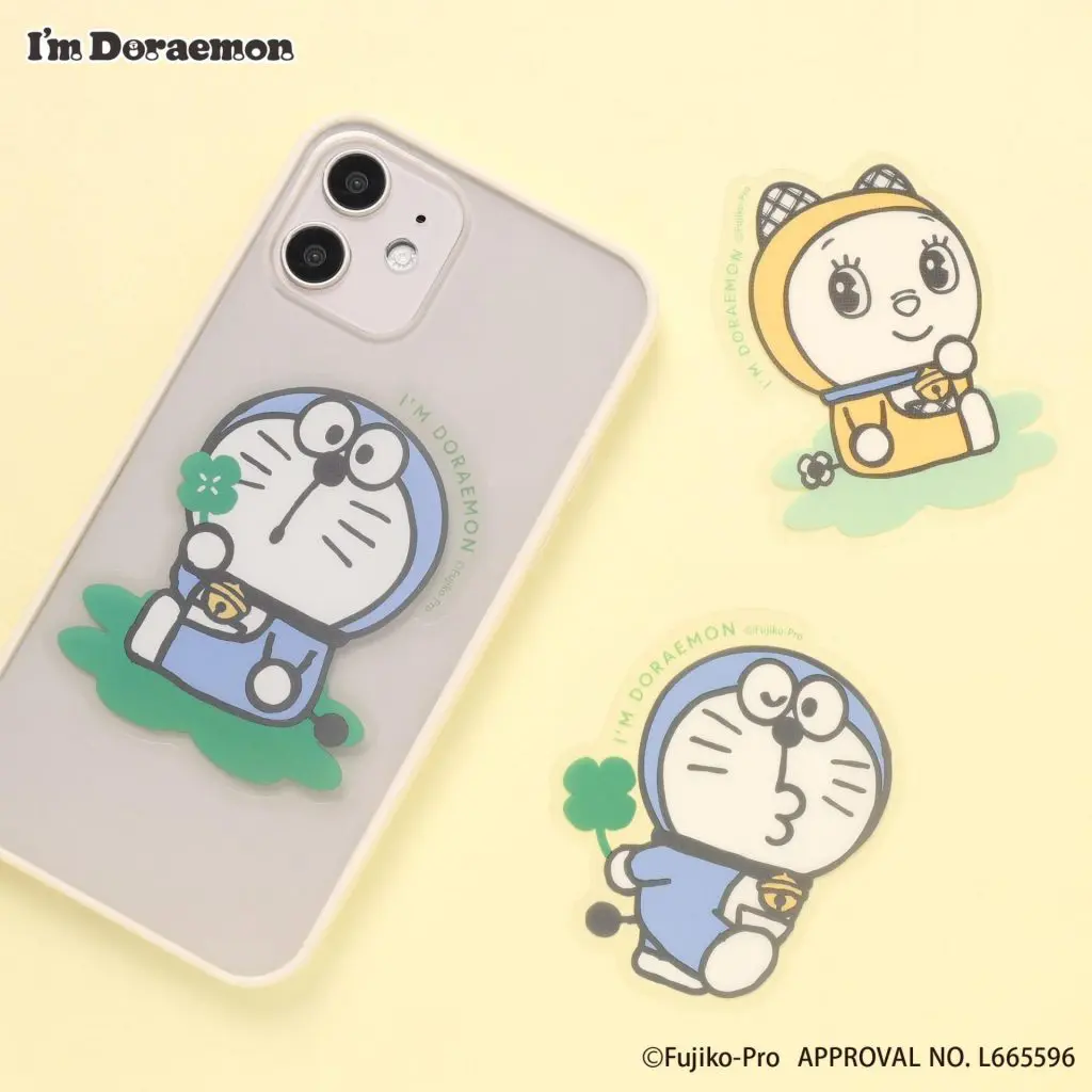 「クリアステッカー」(全3種・各385円)
