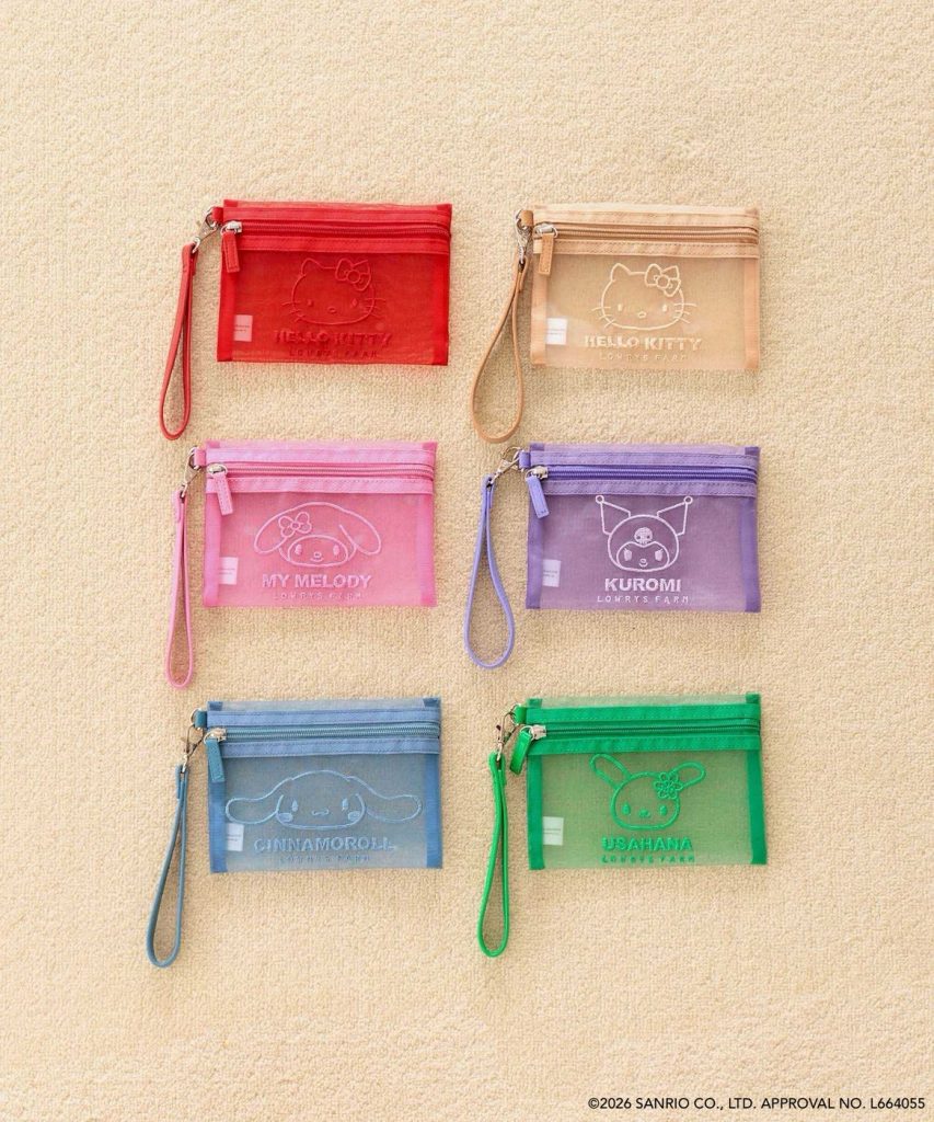 「メッシュポーチ」（1690円）