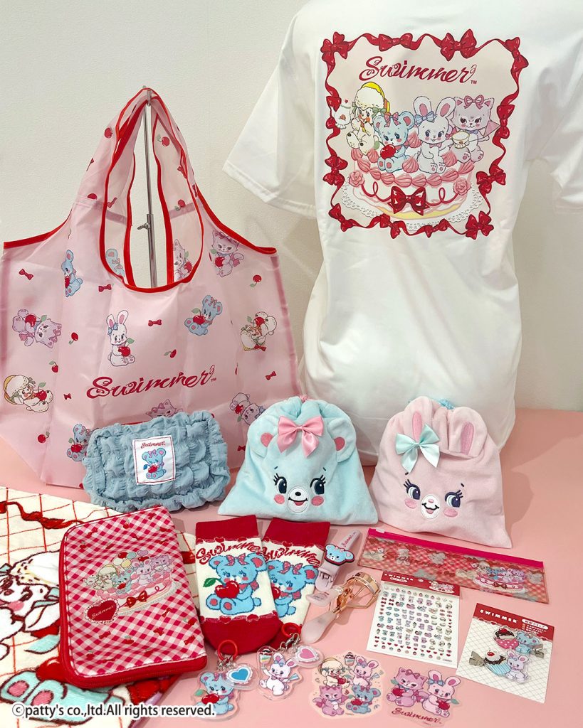 「SWIMMER×サンキューマート」のレトロファンシーなコラボグッズが登場！