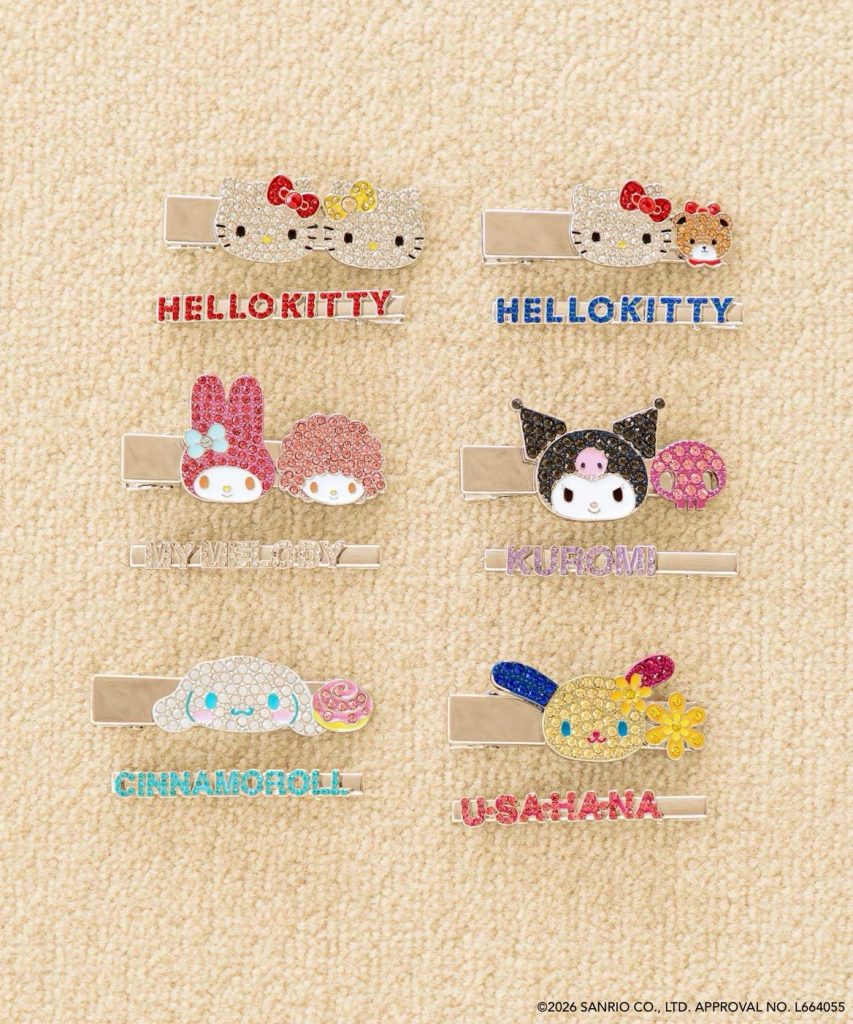 「キラキラSETヘアピン」（1490円）