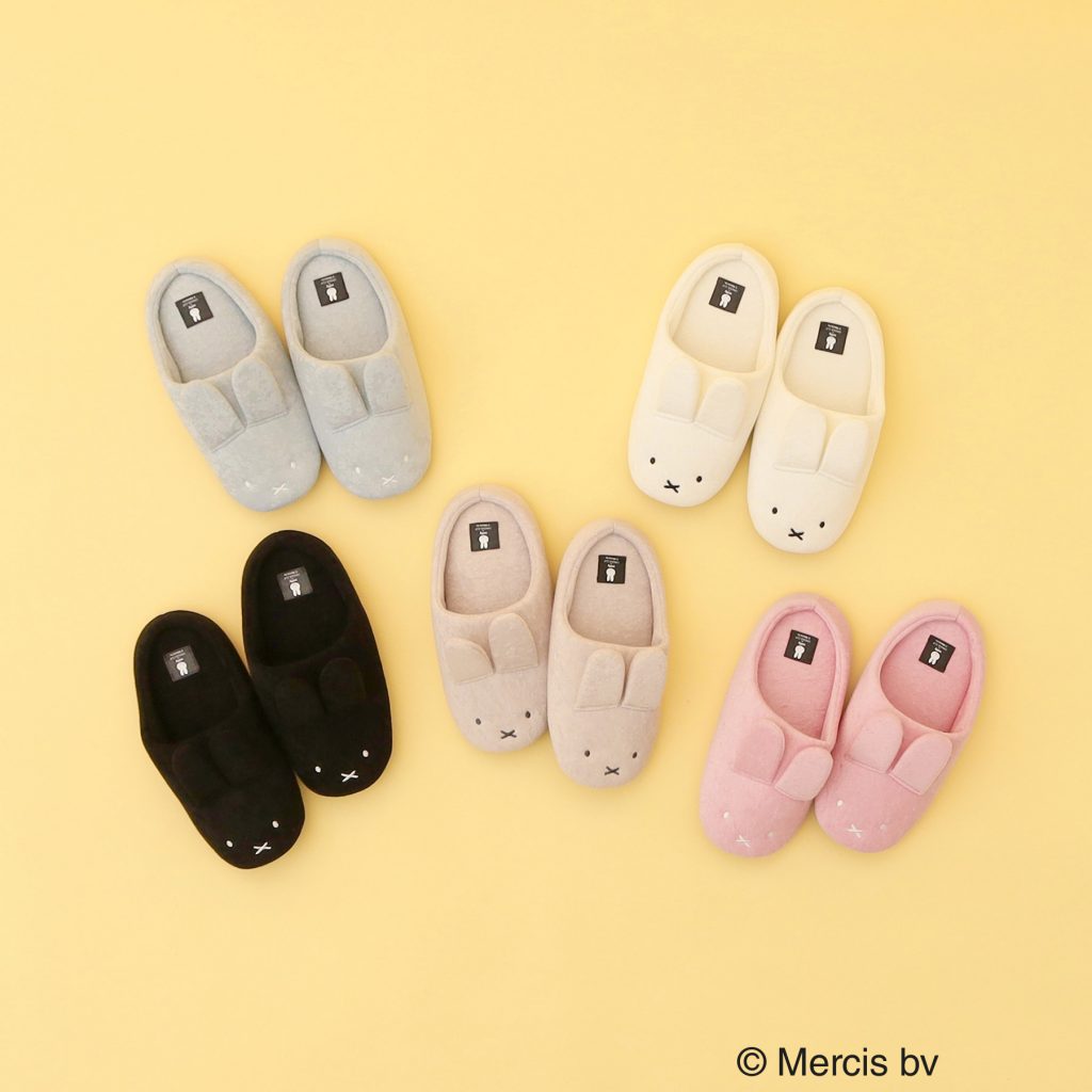 「【miffy】パイルルームスリッパ」（3479円）