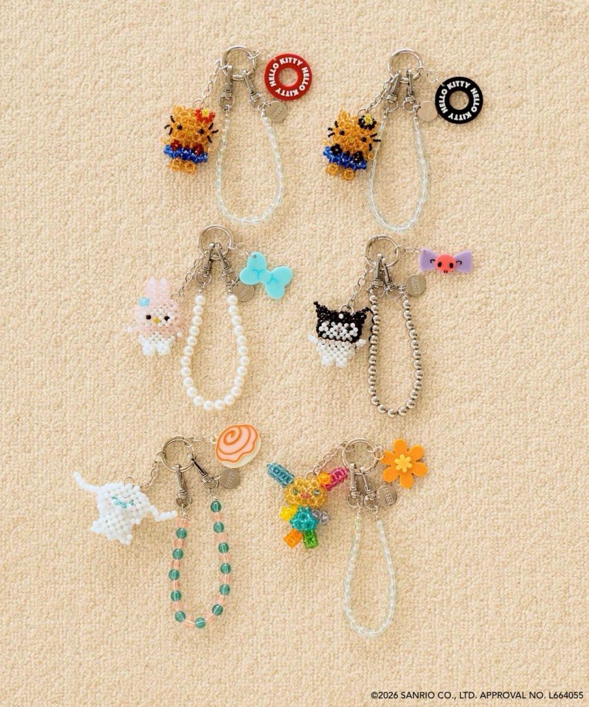 「ビーズキーチャーム」（2490円）