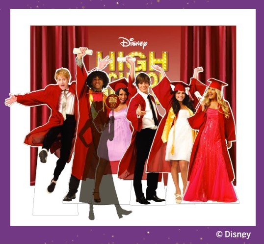 「ハイスクールミュージカル」のフォトスポットが登場