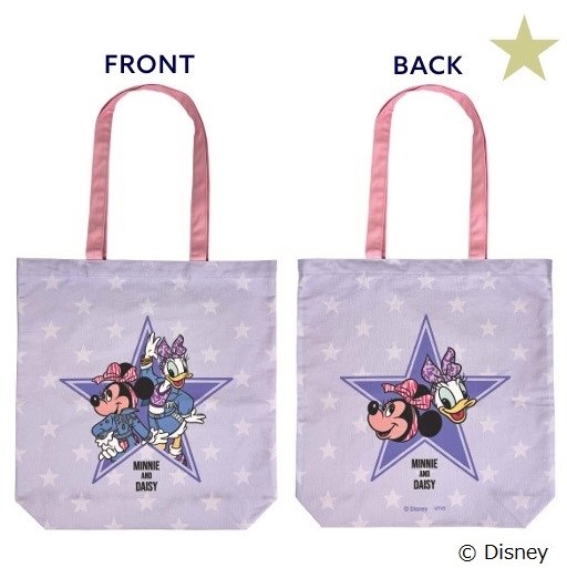 「ミニー＆デイジー〈スター〉トートバッグ」（4400円）