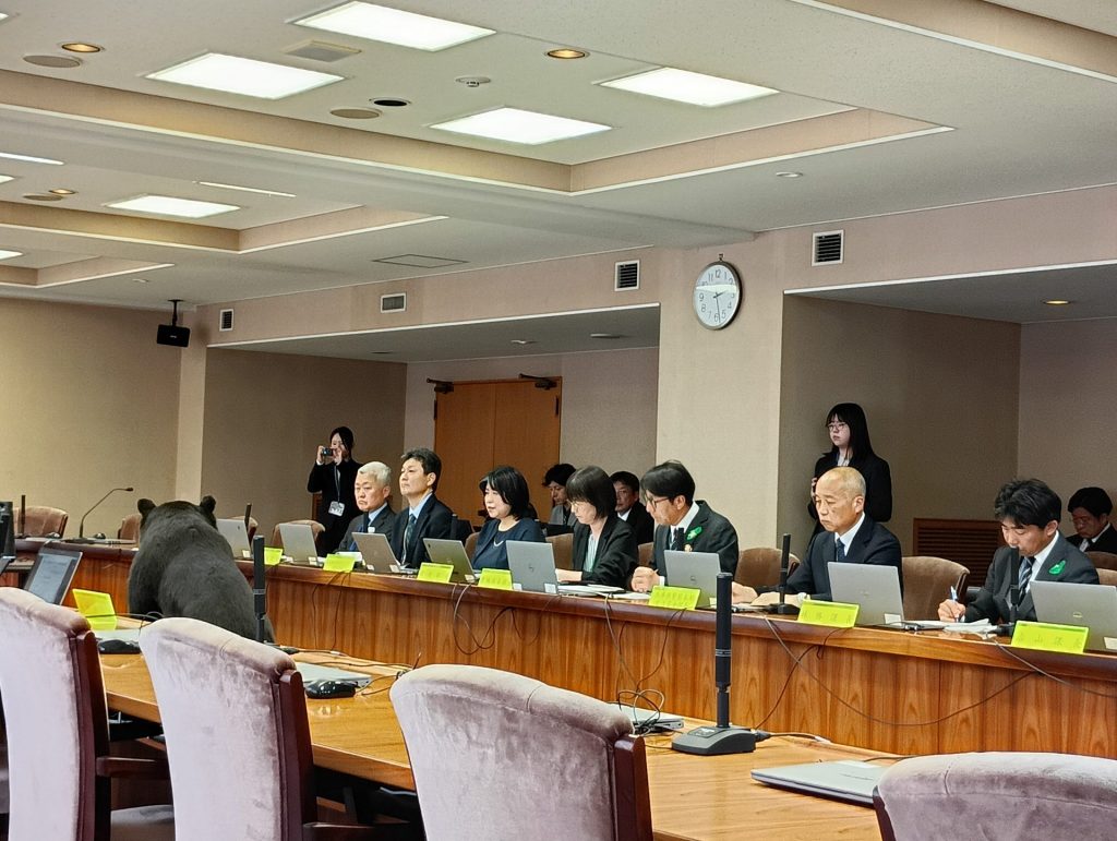 第2回兵庫県ツキノワグマ対策連絡会議（兵庫県庁）