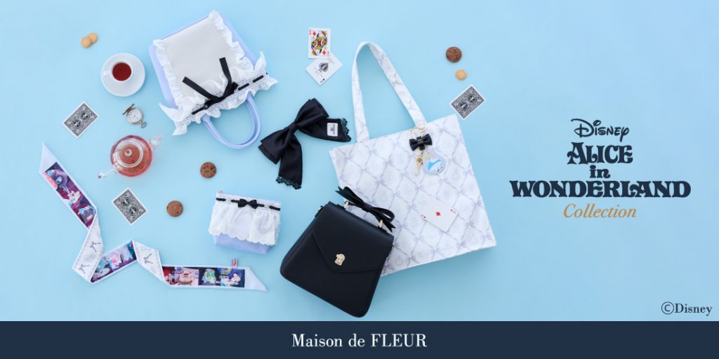 Maison de FLEURから「ふしぎの国のアリス」公開75周年記念の新作コレクションが登場