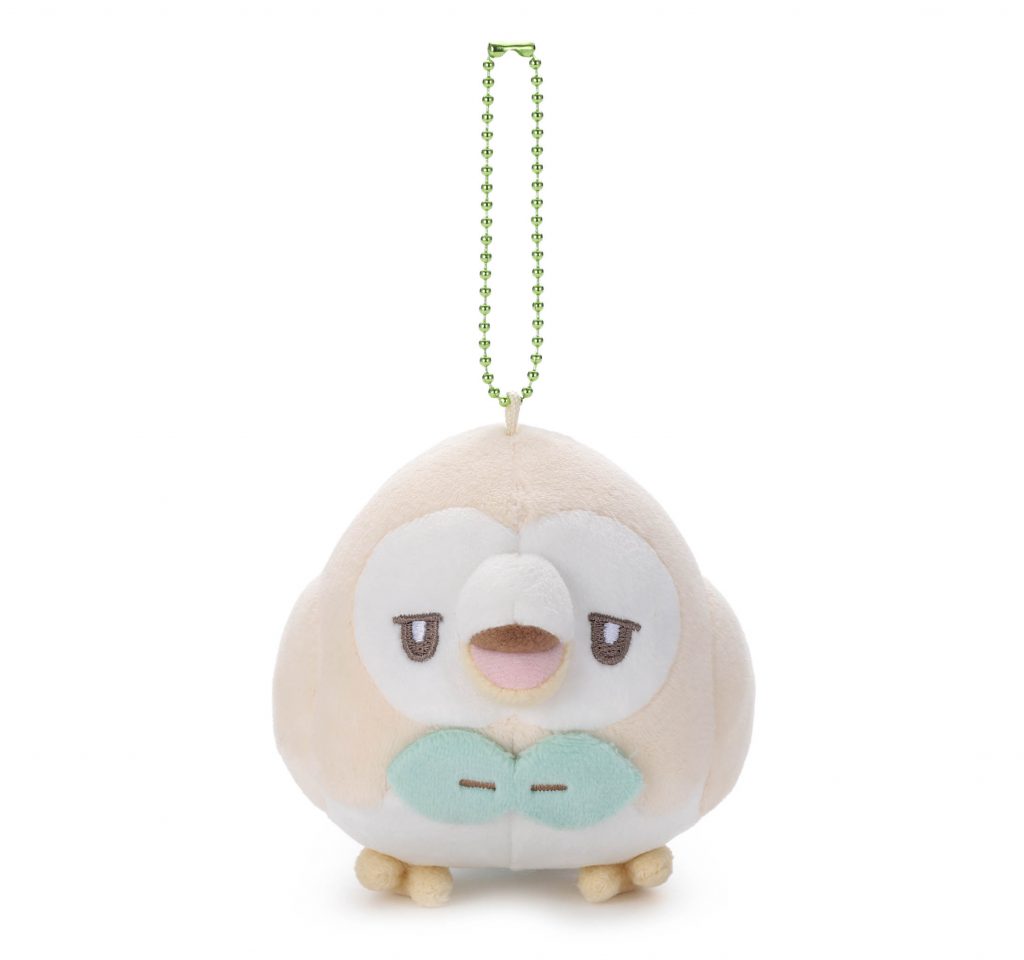 「ポケピース／ファニーフェイス／ボールチェーンマスコット」（各2640円）モクロー　(C)Pokemon. (C)Nintendo/Creatures Inc. /GAME FREAK inc.
