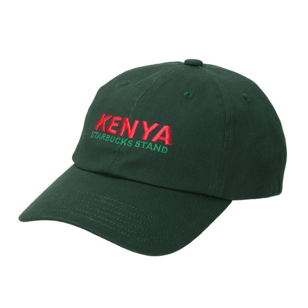 〈STARBUCKS STAND by BEAMS〉「KENYAキャップ」（6600円）