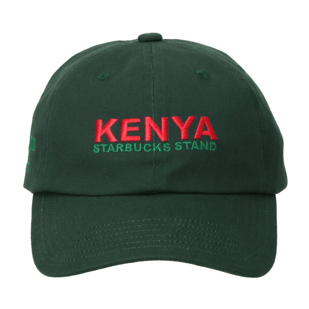 〈STARBUCKS STAND by BEAMS〉「KENYAキャップ」（6600円）