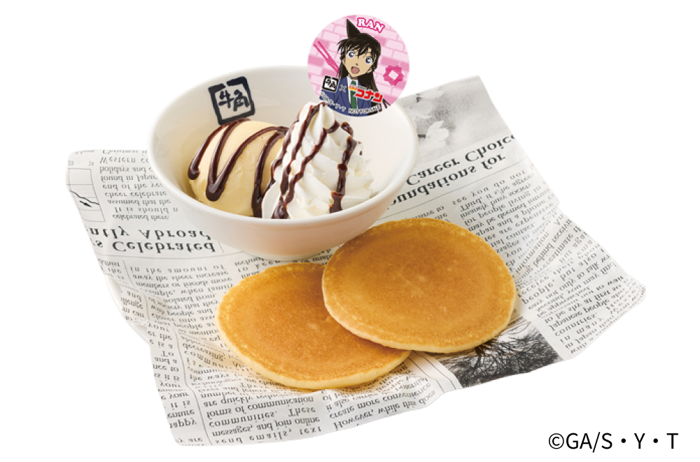 「蘭のふんわりチョコプチパンケーキ」（528円）