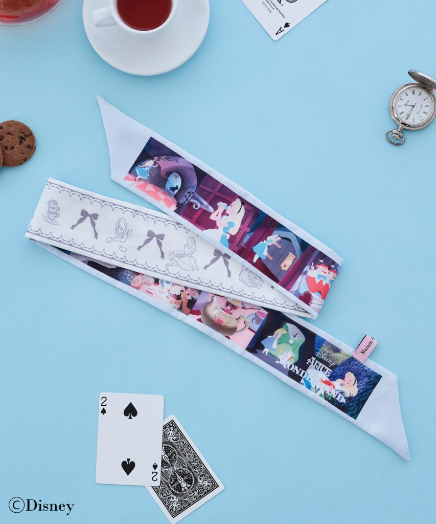 Maison de FLEUR「Alice/スカーフ」（オフホワイト・3500円）