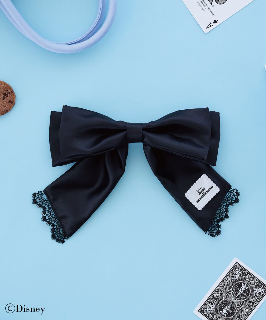 Maison de FLEUR「Alice/リボンバレッタ」（ブラック・4400円）
