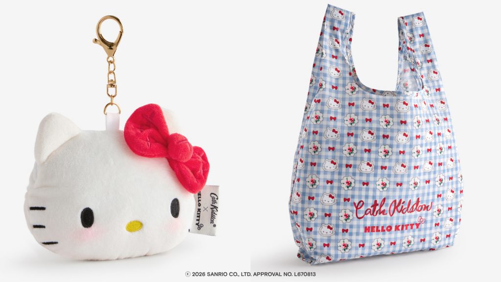 「Cath Kidston × Hello Kitty エコバッグinフェイスポーチ」（9900円）