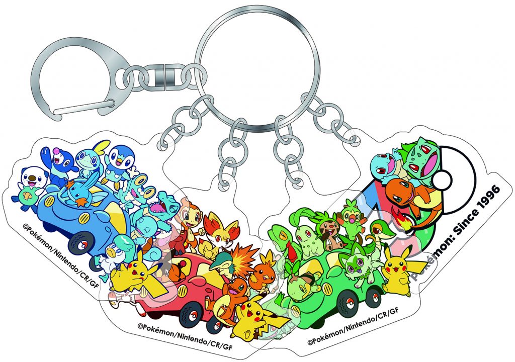 「アクリルキーホルダー」（1650円）　(C) Pokemon. (C) Nintendo/Creatures Inc./GAME FREAK inc.
