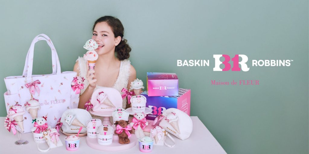 Maison de FLEURと「サーティワン アイスクリーム」が初コラボレーション