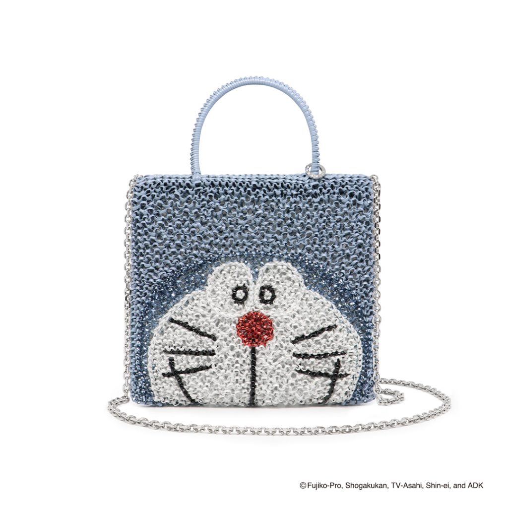 「ドラえもん バッグ」（マットブルーグレー・W20.5×H19cm・9万200円）