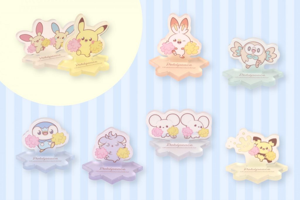「ミニアクリルスタンド」（660円・ランダム販売）、コンプリートBOX（5280円）　(C)Pokemon. (C)Nintendo/Creatures Inc./GAME FREAK inc.