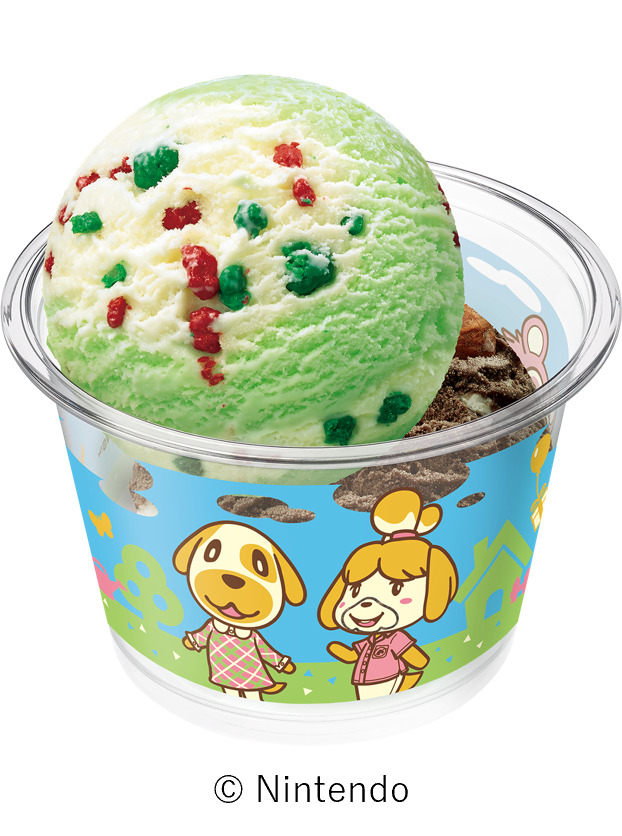 「どうぶつの森 ダブルカップ」A柄（スモールダブル 510円／ レギュラーダブル 760円）　(C)Nintendo