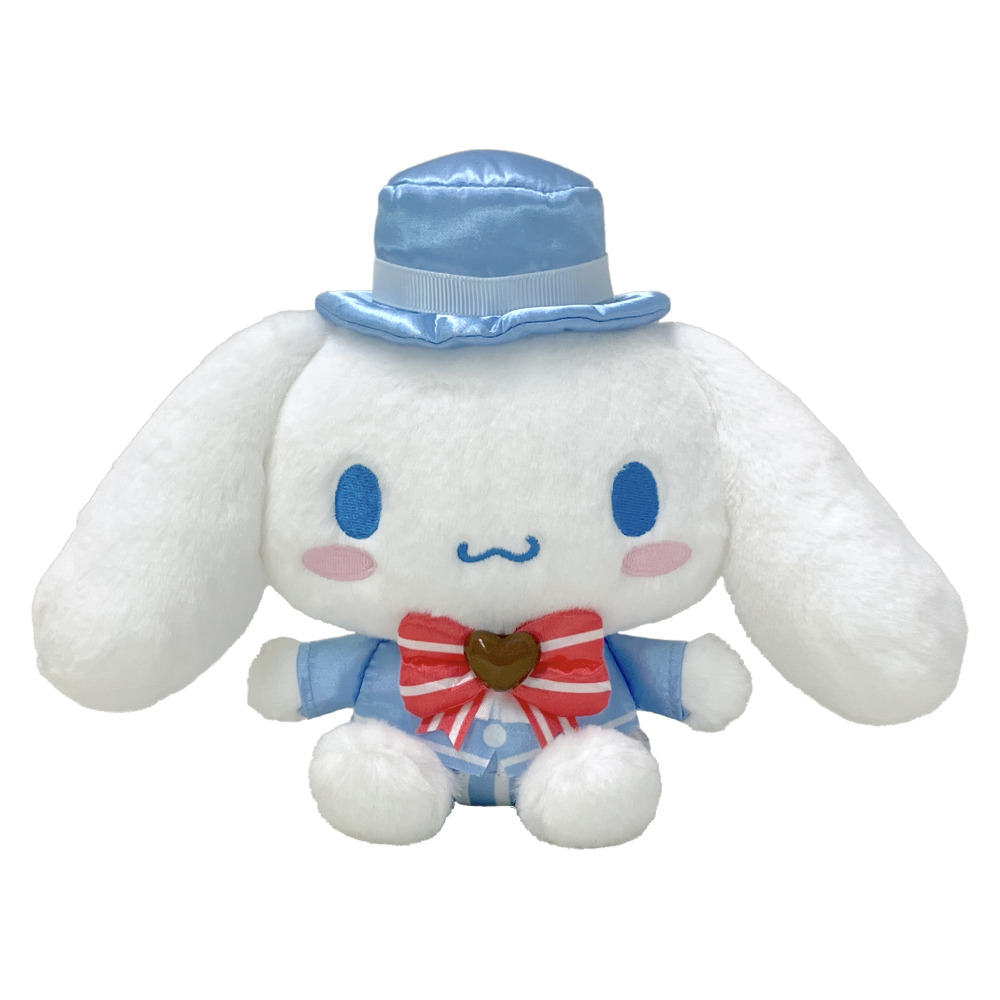「ぬいぐるみS（シナモロール）」（3740円）　(C)'26 SANRIO CO., LTD. APPR. NO. L665515