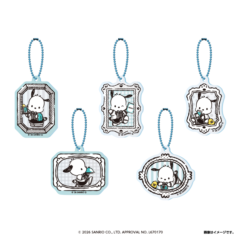 「アクリルキーホルダー」（ランダム5種 825円）(C) 2026 SANRIO CO., LTD. APPROVAL NO. L670170