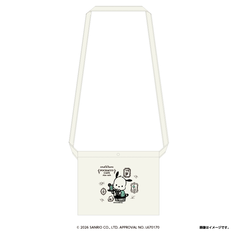 「サコッシュ」（2200円）(C) 2026 SANRIO CO., LTD. APPROVAL NO. L670170