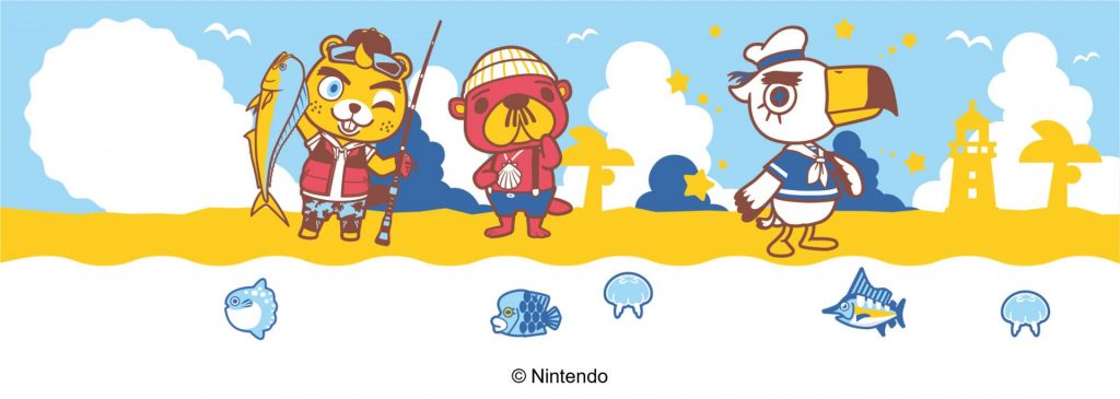 「ジョニーの漂着ブルーソーダ」カップデザイン　(C)Nintendo
