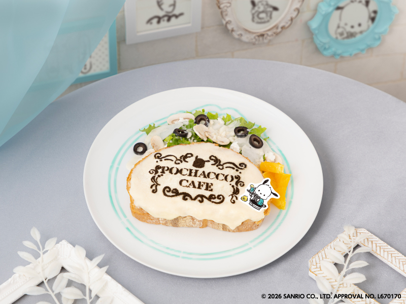 「ポチャッコのクロックムッシュ」（1790円） (C) 2026 SANRIO CO., LTD. APPROVAL NO. L670170