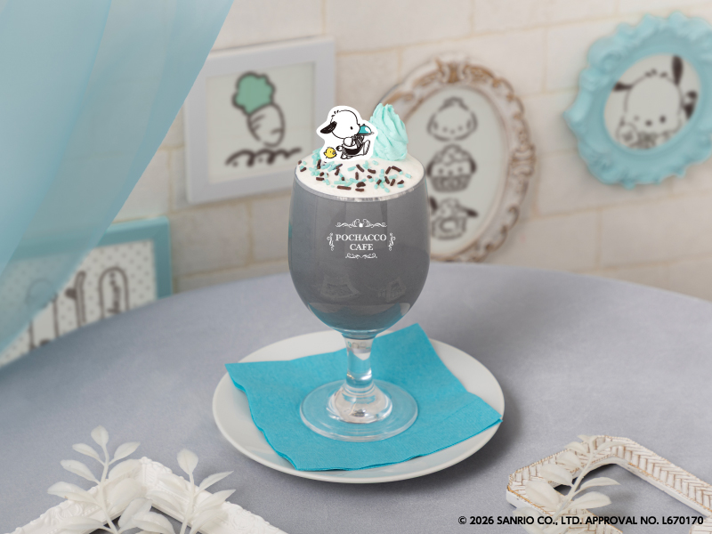 「ポチャッコのパルフェ」（1590円）(C) 2026 SANRIO CO., LTD. APPROVAL NO. L670170