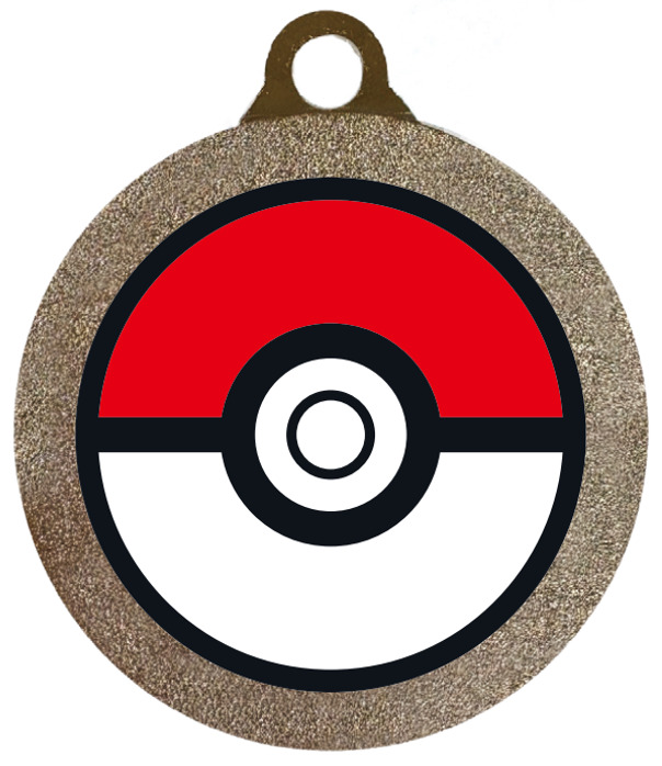 ゴールドメダル裏面　(C)Pokemon. (C)Nintendo/Creatures Inc./GAME FREAK inc.