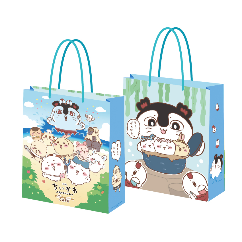 グッズショップで4400円以上の購入でカフェオリジナルショッパーをプレゼント！　(C) nagano ️(C)ナガノ 2026「映画ちいかわ」製作委員会
