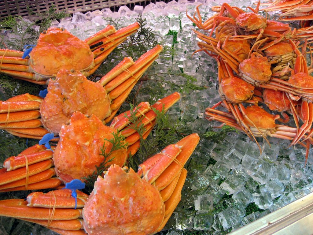 但馬の冬の味覚・松葉ガニ（画像提供：但馬県民局）