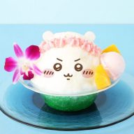 「ちいかわのピーチかき氷」（1870円）(C) nagano ️(C)ナガノ 2026「映画ちいかわ」製作委員会