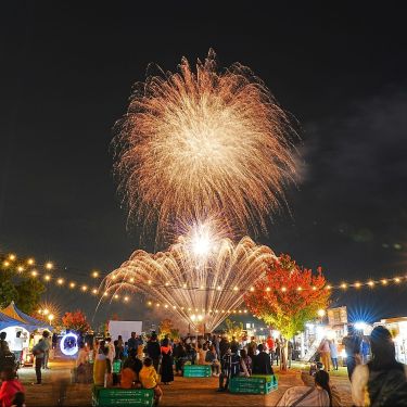 神戸港ウィークエンド花火 8月は「4冠」祝う演出