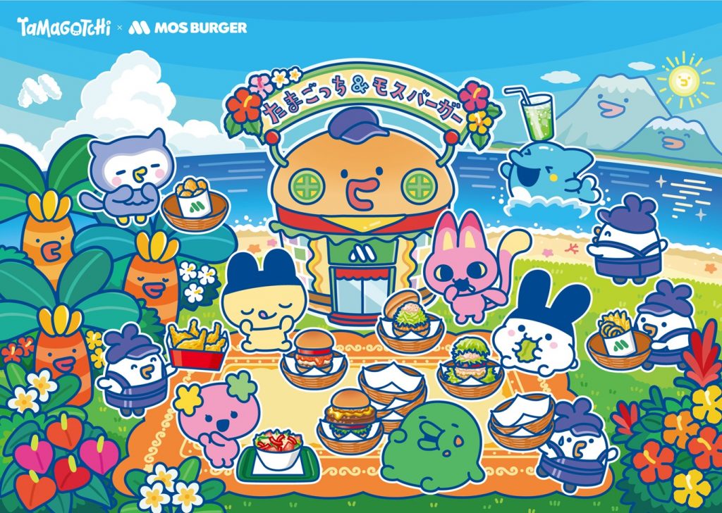 30周年を迎える「たまごっち」とモスワイワイセットが今年もコラボ　(C)BANDAI