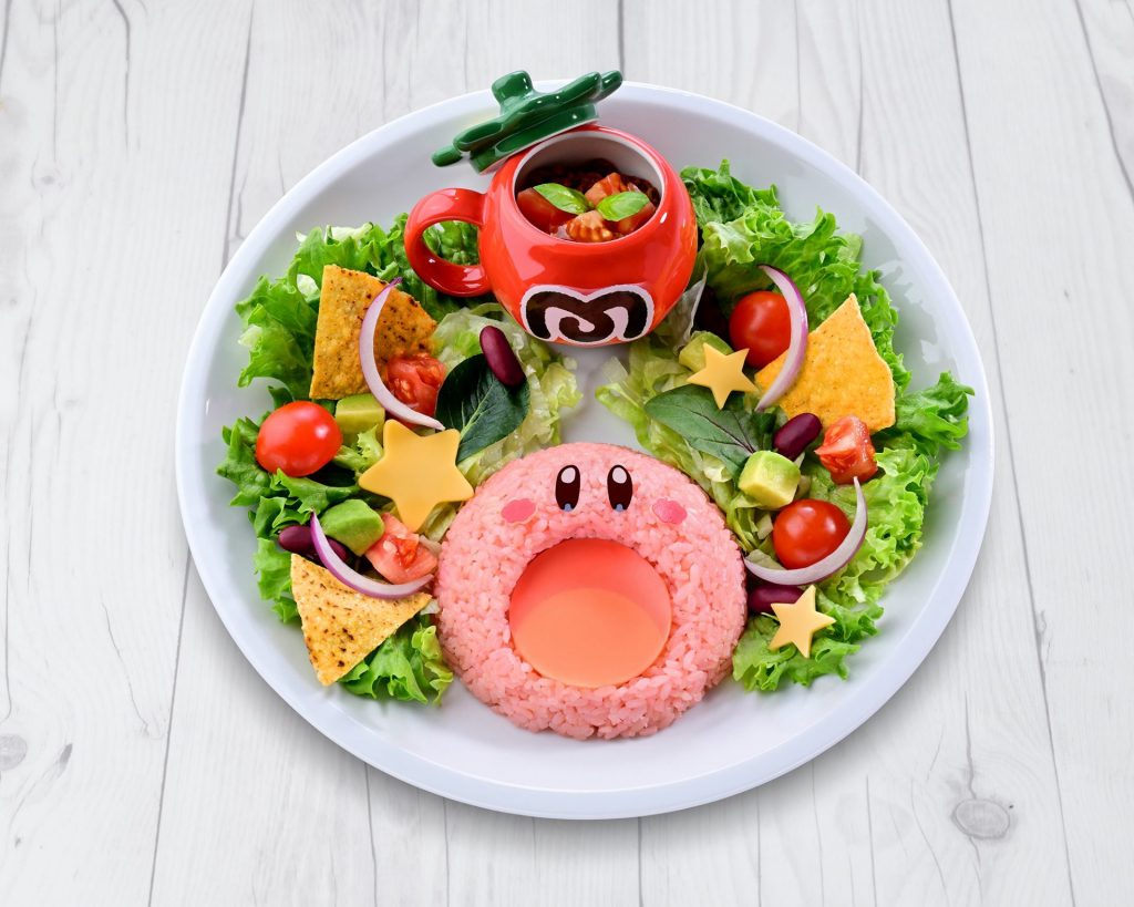 「すいこみ！カービィの元気もりもりタコライス」（2618円）　(C)Nintendo / HAL Laboratory, Inc.