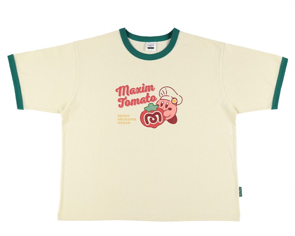 「リンガーTシャツ」（アイボリー　5720円・M/L/XL）　(C)Nintendo / HAL Laboratory, Inc.