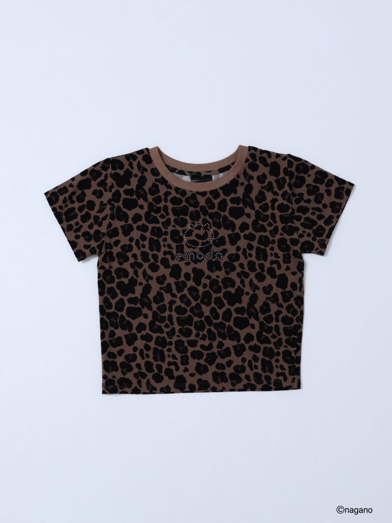 「【ちいかわ】ラインストーンミニTシャツ」（ブラウン・ピンク・グレー・ブラック・5500円）