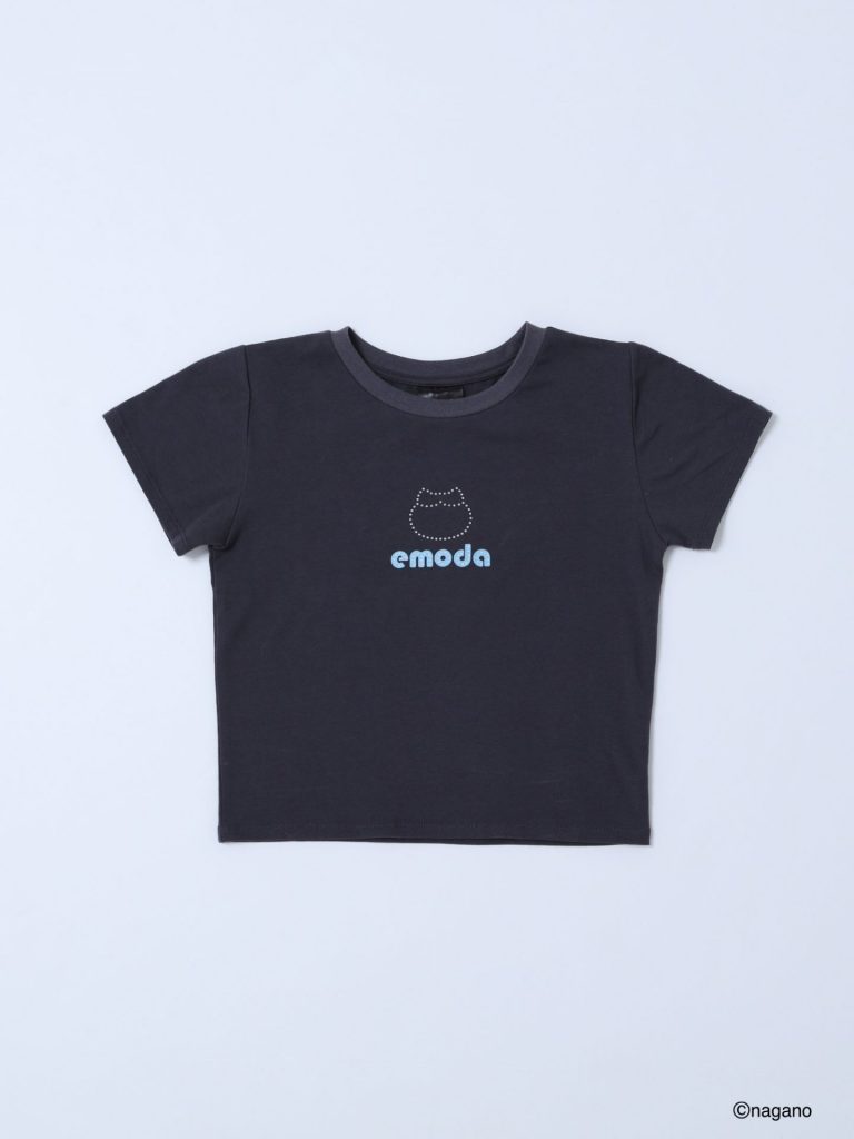 「【ちいかわ】ラインストーンミニTシャツ」（ブラウン・ピンク・グレー・ブラック・5500円）