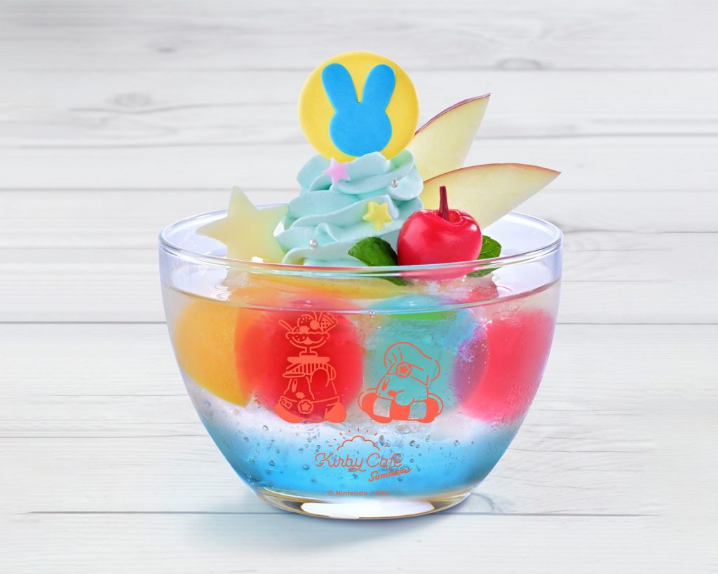 「TOKONATSU☆デデデリゾートのフルーツポンチ」（スーベニアミニガラスボウル付き2728円・なし1628円）　(C)Nintendo / HAL Laboratory, Inc.