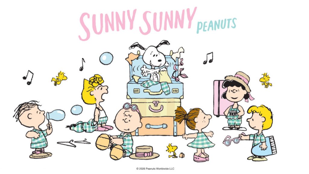 今年のテーマは「SUNNY SUNNY PEANUTS」 (C)2026 Peanuts Worldwide LLC