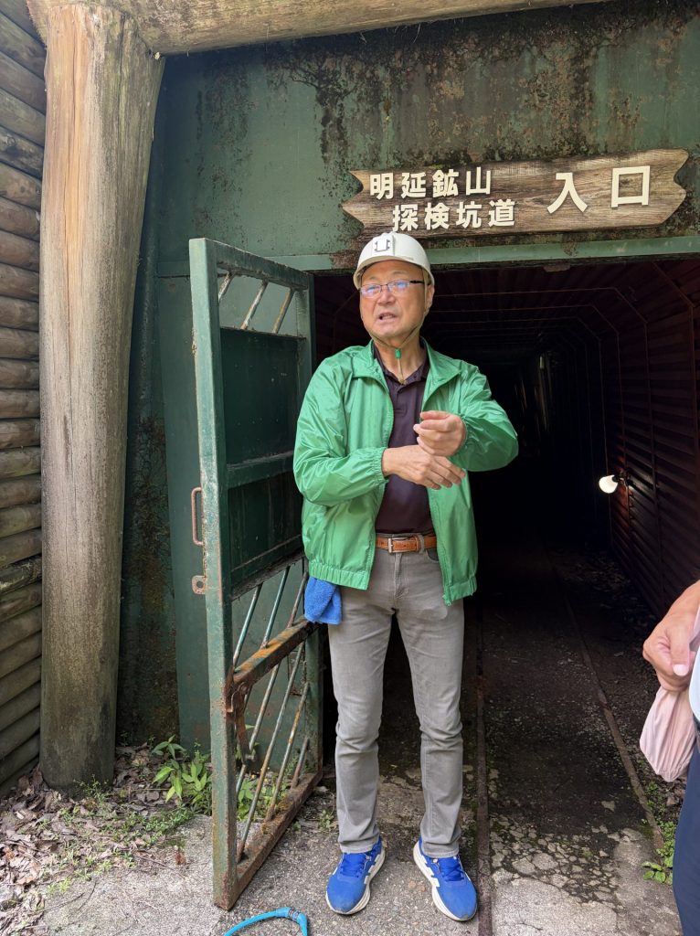 鉱石の道明延実行委員会・会長の小林史朗さん