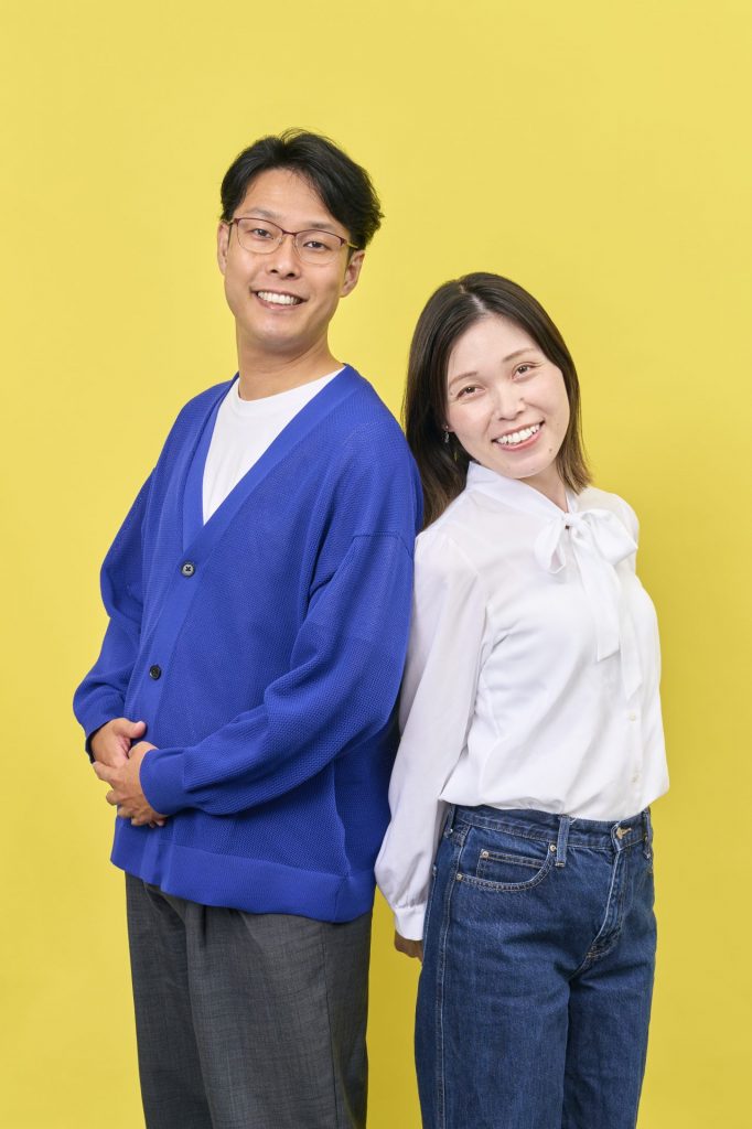 タケモトコウジと誠子（縦）