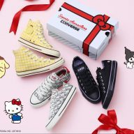 コンバースからサンリオキャラクターズのポムポムプリン・クロミ・ハローキティとコラボしたオールスターが登場　(C)2026 SANRIO CO., LTD. APPROVAL NO. L671619
