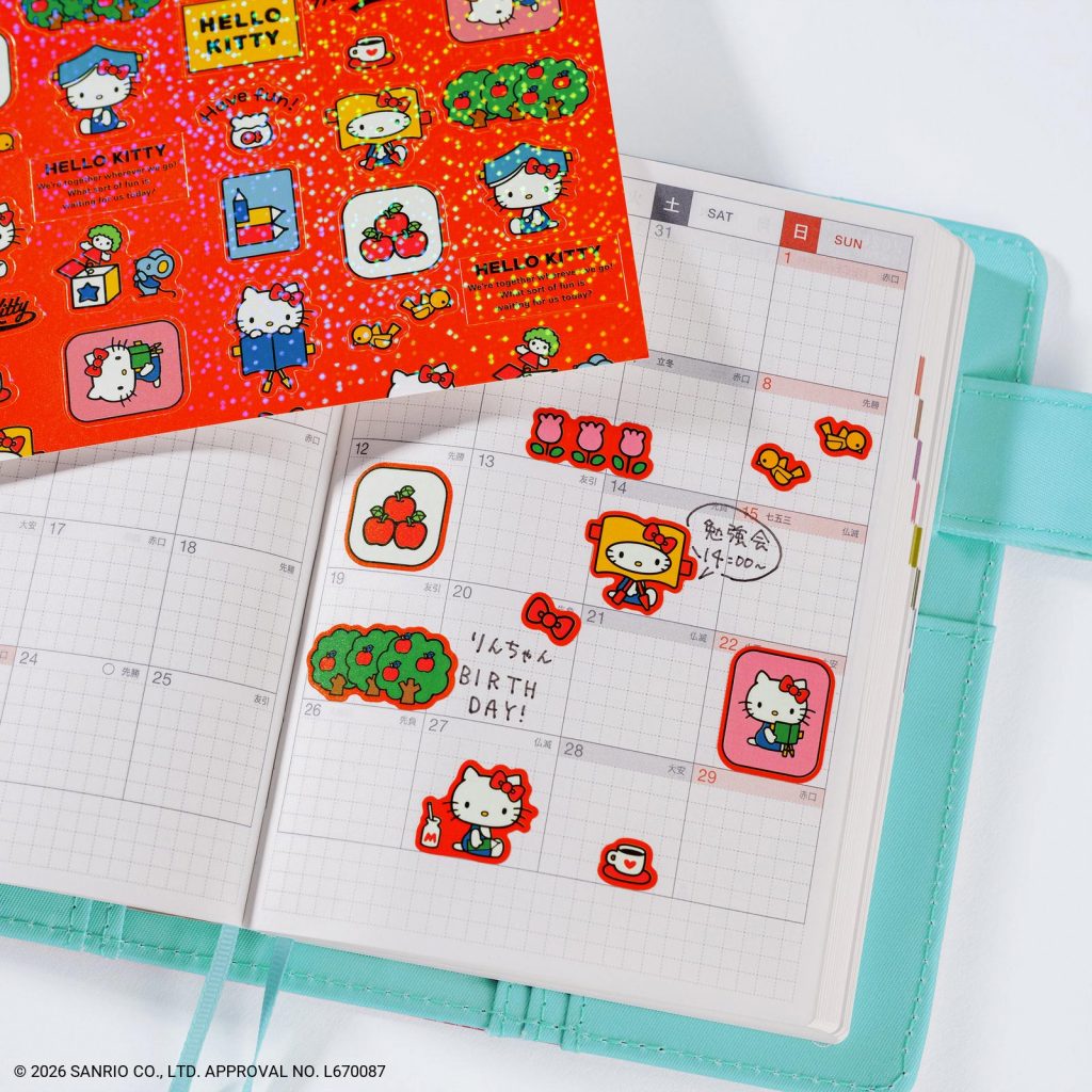 シール　(C)2026 SANRIO CO., LTD. APPROVAL NO. L670087
