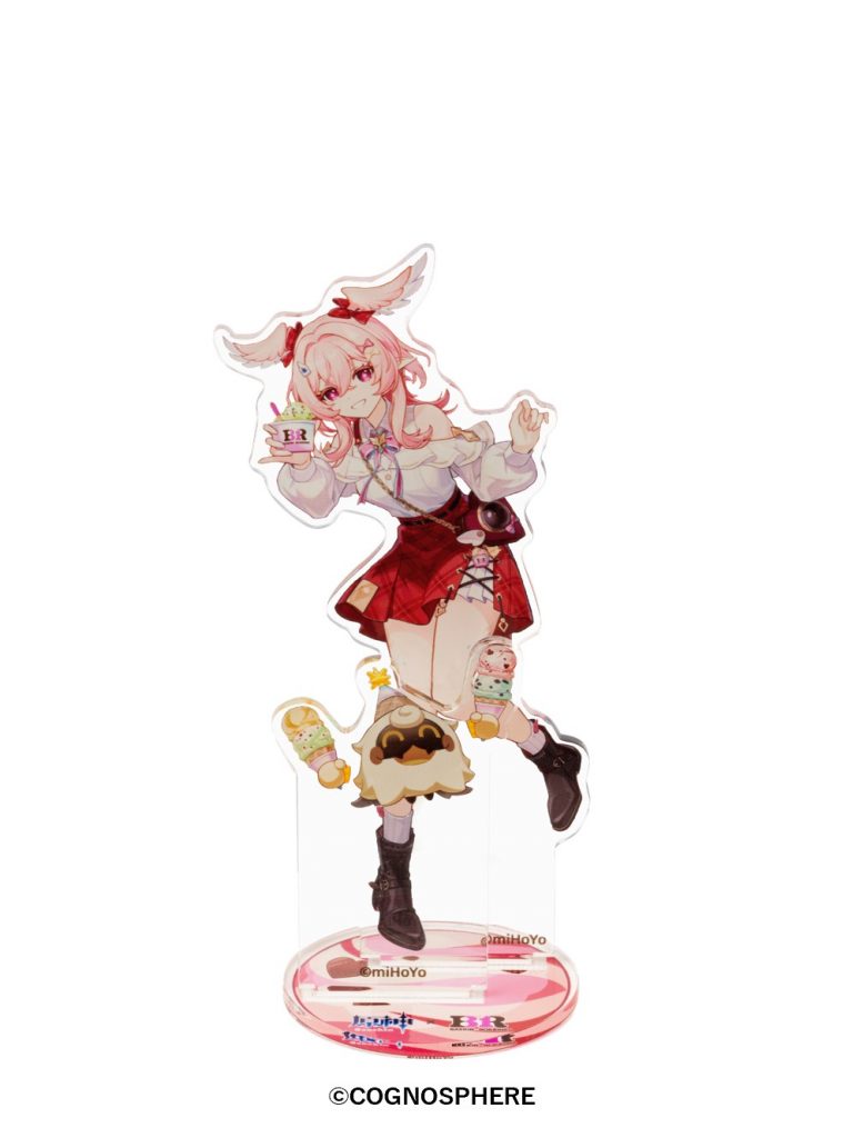 リンネアのアクリルスタンド（高さ約12cm）　(C)COGNOSPHERE