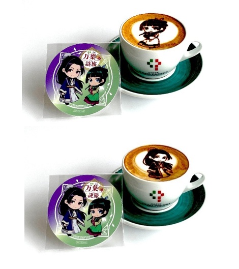 「コラボカプチーノ」（猫猫／壬氏 各900円）